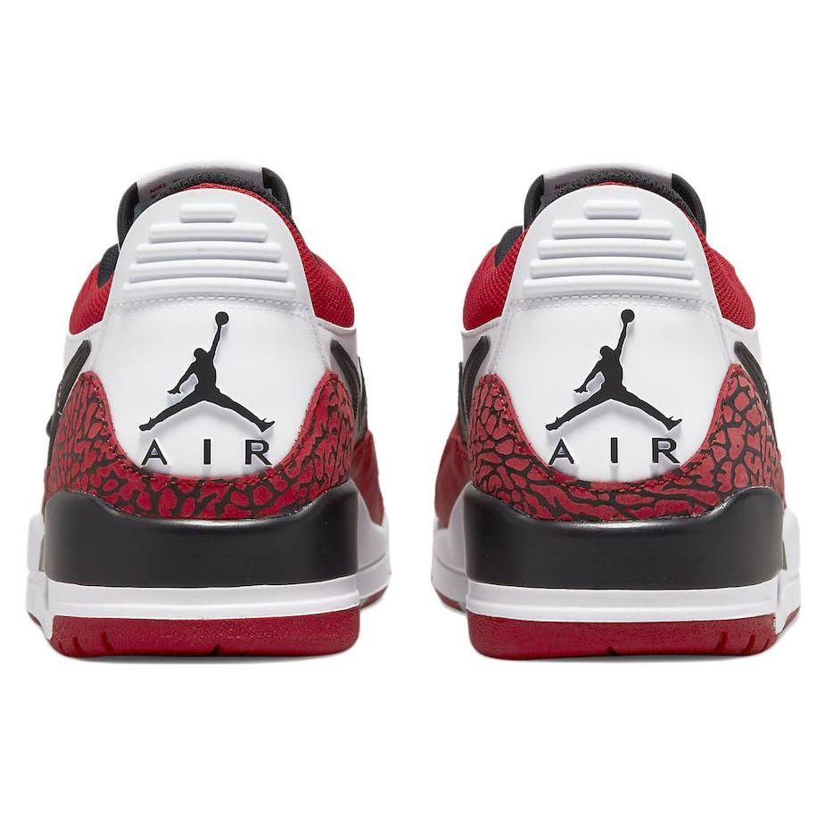 Мужские кроссовки Air Jordan Legacy 312 Low Chicago Red Белые Черные Спорт-красные CD7069-116