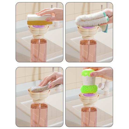 Detergent Presser Laundry Liquid Soap Container Efficient Dosing Kitchen Gadget Quick Drainage Detergent Tray