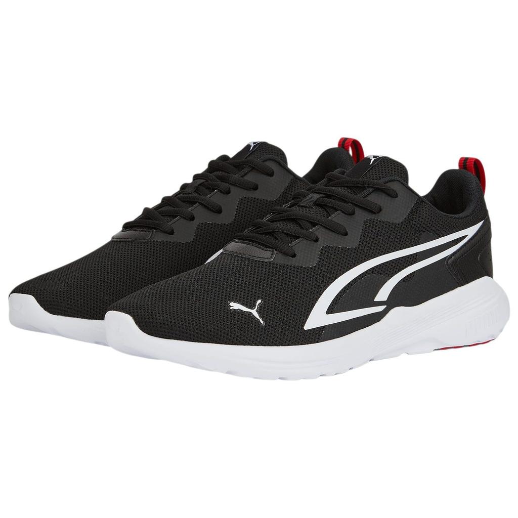 Puma All-Day Active Black White Red Unisex Sneakers 386269-03