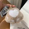 Брелок-подвеска 'Лапка котенка' из меха кролика Рекс - Милый плюшевый шарик, подвеска на сумку, подарок на день рождения