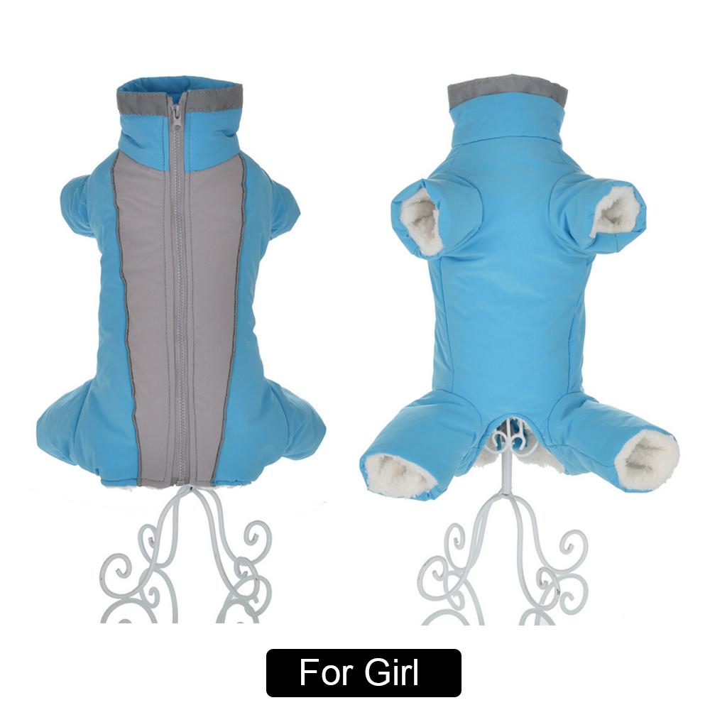 Winter Warm Dog Clothes for Small Dogs Cat Waterproof Puppy Overalls Chihuahua Down Jacket Coat Yorkies Costume Pet Jumpsuits
