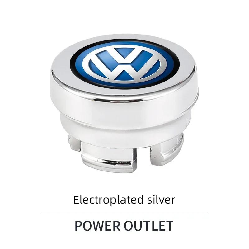 hijk1 ·Car Cigarette Lighter Dust Cover Trim Cap Auto Accessories For VW GTI Polo Golf Passat Tiguan Arteon Touareg CC Taigo Caddy