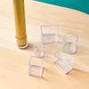 4Pcs/Set PVC Furniture Feet Anti-slip Floor Protectors New Chair Leg Caps
