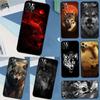 Angry Wolf Case For iPhone 17 Air 16 15 14 13 11 12 Pro Max 13 mini XR 15 16 Plus 16e Back Cover Shell
