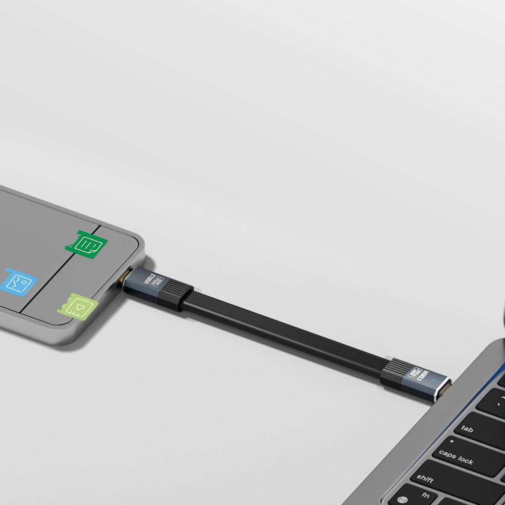 Кабель Type C - USB C PD 100 Вт для быстрой зарядки 20 Гбит/с, кабель USB Type C для iPhone 15 MacBook MateBook Samsung S21