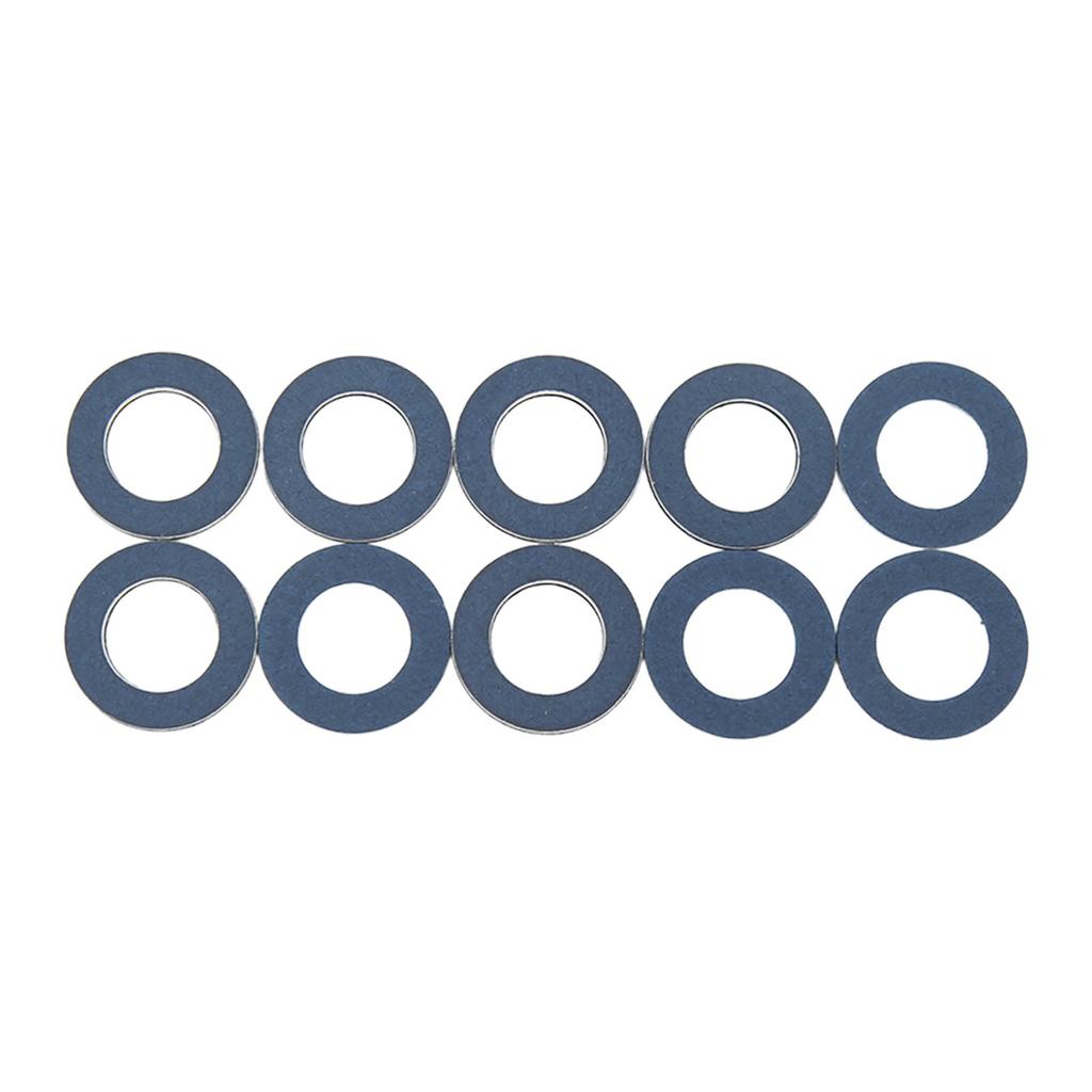 10 шт. шайб для пробки слива масла 90430?12031 Алюминиевый комплект прокладок для сливной пробки масляного поддона