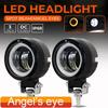3INCH 20W Motorcycle LED Angel EyeWork Light Bar Spot Lamp Offroad carBoat Truck SUv Pickup 12V 24V DrivingFog Lamp Headlight
