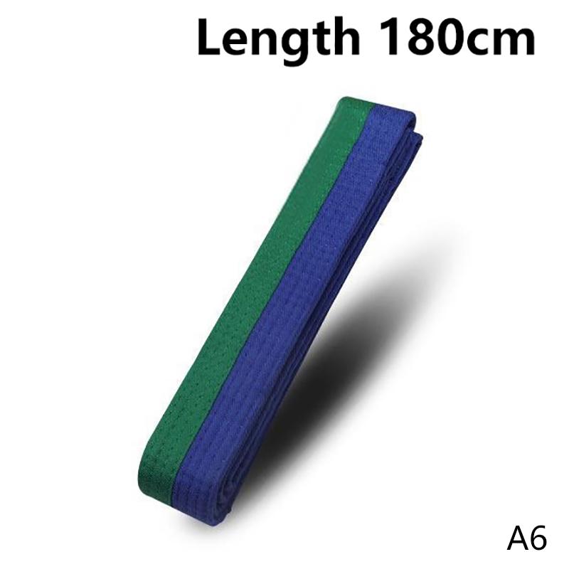 Taekwondo Colored Ranking Belts Cotton Martial Arts Judo Karate Tkd Aikido Uniform Belt Kids Adult