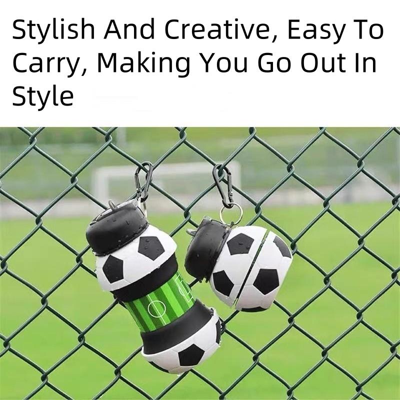 Складная бутылка для воды, походные кружки, кружка, спорт на открытом воздухе, баскетбол, футбол, теннис, гольф, школа, герметичная, портативная, детская бутылка для воды