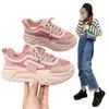 2024 New Luxury Designer Platform Woman Sports Breathable Mesh Trend Flat Casual Sneaker Females Elegant Fashion Ladies Shoes