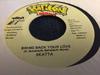7inch Record SKATTA - Bring Back Your Love NONE Kickin Producti Jamaica Reggae, Ska & Dub Used