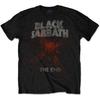 Футболка Black Sabbath The End Череп Блеск Оззи Осборн Официальная Новая