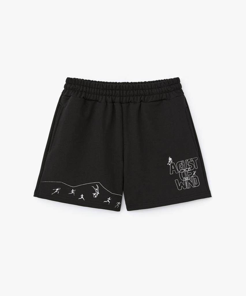 AGOW Family Cotton Pants Black