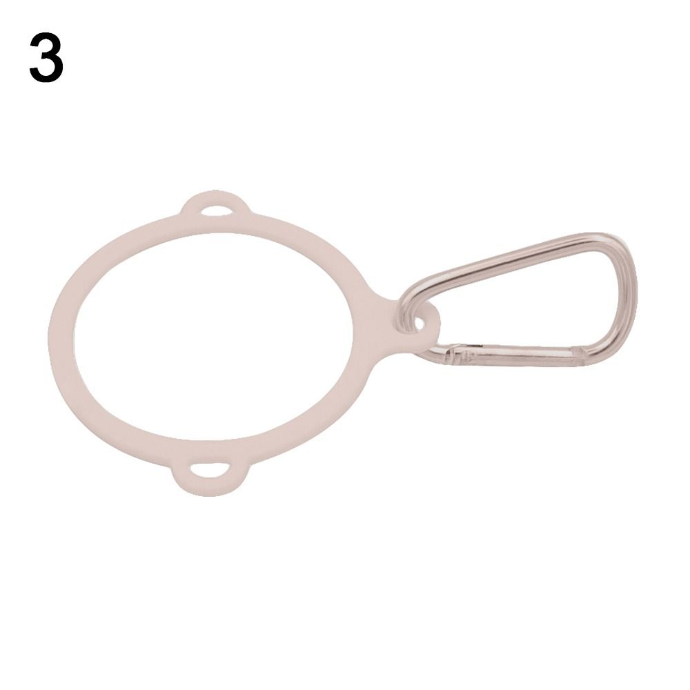 with Carabiner Plastic Ring Buckle New Three Hole Arrival Sports Kettle Hanging Buckle 10 Colors Space Kettle Outdoor Tool