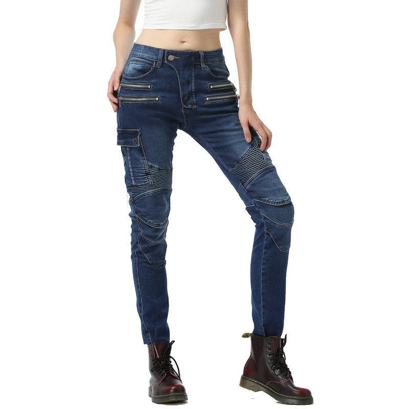 LOONG + BIKER + бархатные женские рыцарские джинсы + мотоциклетные велосипедные брюки для отдыха на мотоциклах с защитой от падения