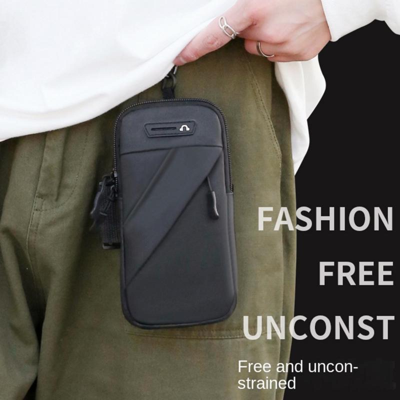Running Phone Holder Waterproof Wrist Wallet Sport Arm Bag Universal Arm Pouch Large Capacity Zipper Cycling Arm Case