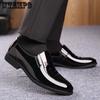 Business Leather Shoes Men's First Layer Cowhide Leather Men's Shoes Formal Internal Height Increase Leather Shoes