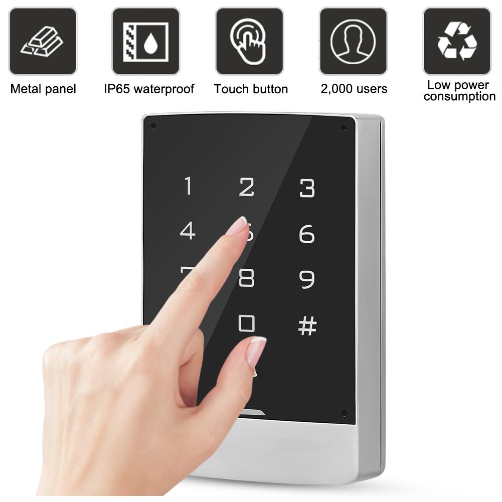 125KHZ RFID Access Controller IP65 Waterproof Wiegand26 Keypad Password Door Opener