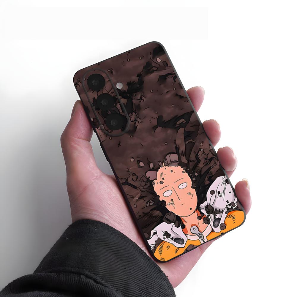 Чехол для телефона One-Punch Man для Samsung A25 A13 A33 5G A54 A36 A35 A56 A52 A14 Ударопрочный Мягкий чехол
