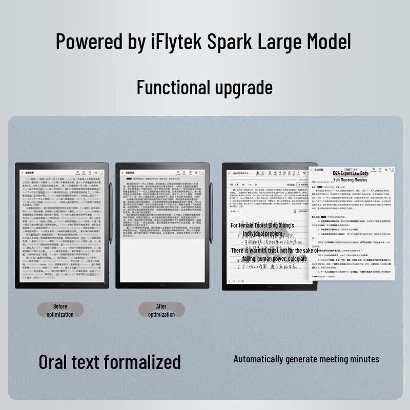 IFLYTEK Smart Office Book MAX 13,3-дюймовый электронный ридер вилка CN (адаптер в комплекте)