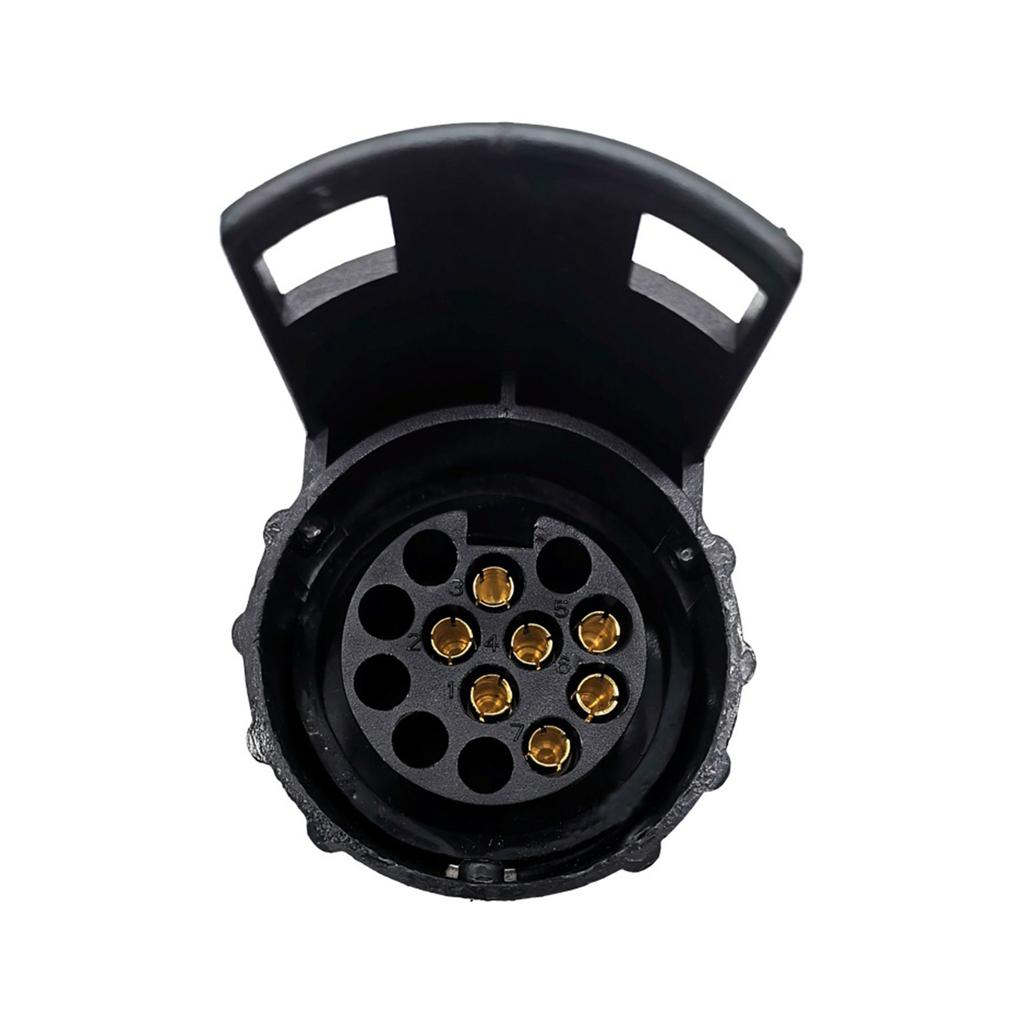 Car Caravan Accessories 7 Pin To 13 Pin Plug Adapter Trailer Connector 12V Towbar Towing Waterproof Plugs Socket Adapter