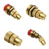 Adjustable Garden Watering Sprinkler Irrigation Brass Atomization Low Pressure Atomizing 4 Point Spray Head with Filter