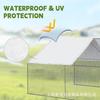 Outdoor Weatherproof Galvanized Chicken and Pigeon Coop