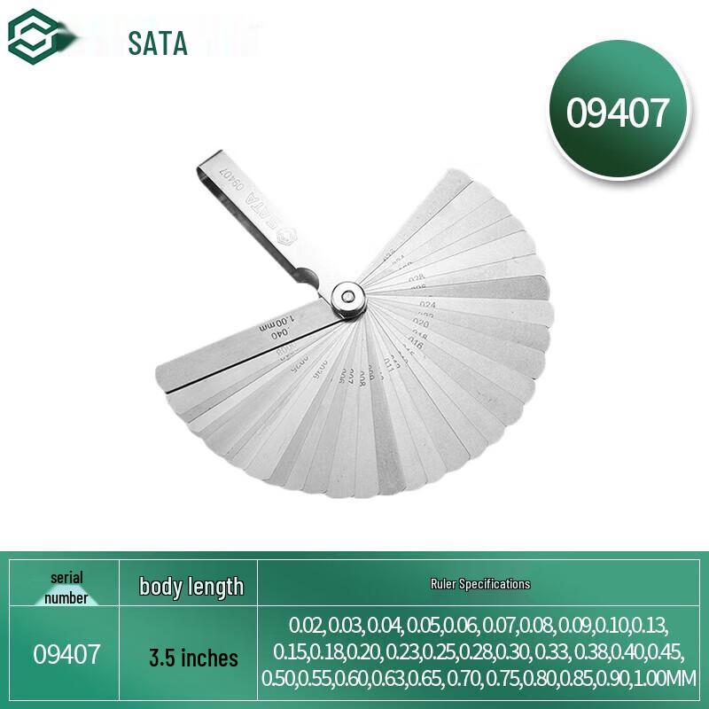 SATA Набор щупов 32 шт. Имперский/Метрический