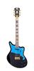 Deluxe Bedford Black with Blue Pearl Pickguard and Tremolo D'Angelico