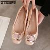 Office Ladies Commuting Shoes Large Size Solid Color Casual PVC Waterproof Non-slip Low Thick Heel Sandals