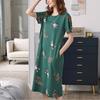 Summer Short Sleeve Night Dress Kawaii Printed Casual Pajamas Dresses