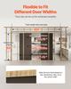 VEVOR Pocket Door Frame Kit, for 1219-1829mm Wide 2032mm High Door, Pocket Door Kit with Two-Way Soft Close Mechanism, Slide Smoothly Quietly