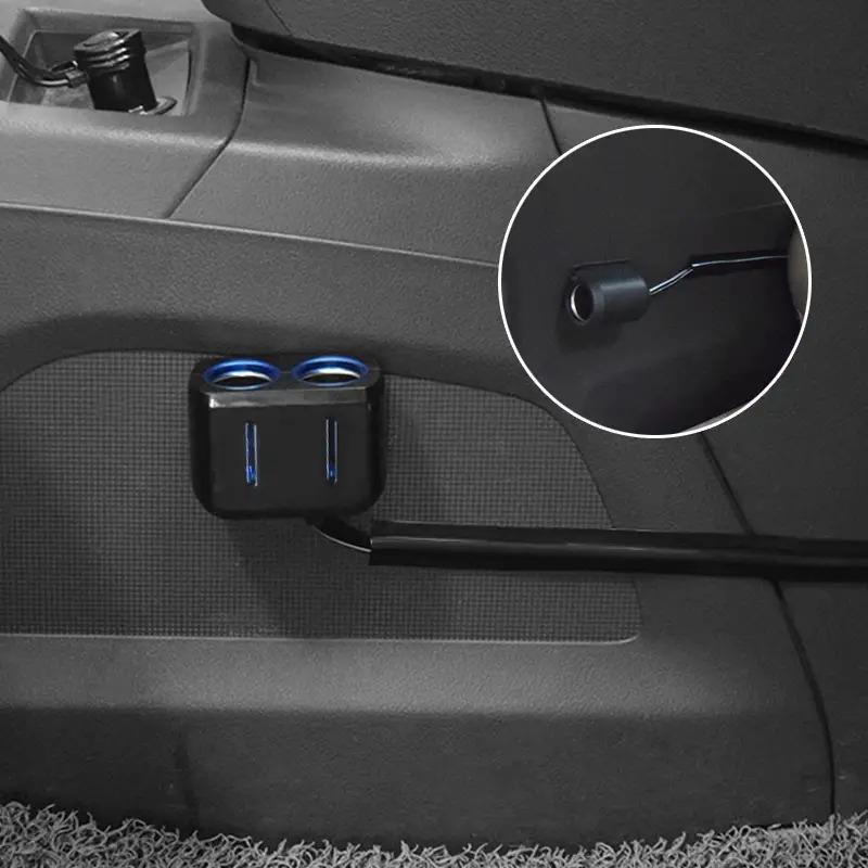 Комплект из 4 элегантных автомобильных кабельных органайзеров, универсальные рукава для аккуратного интерьера без повреждений, защита проводов для зарядки, улучшение эстетики