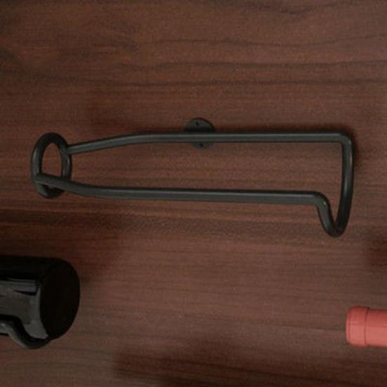 Железная винная полка в индустриальном стиле, простая установка, настенная винная полка, полка для хранения бутылок и банок для пива, железная полка