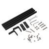 3D Supporting Rod Set 285mm 3D Printer Pull Rod with Screw Pack Support Rods Connector for CR‑10