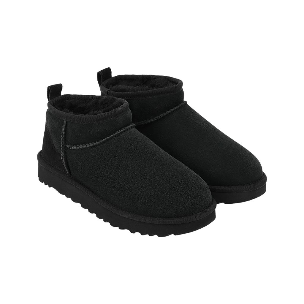 UGG Классические ультра мини-ботинки черные женские кроссовки 1116109-BLK