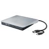 Портативный DVD-плеер Plug and Play, DVD-ридер с USB 3.0/Type C, для ноутбуков и настольных компьютеров, DVD-плеер-записывающее устройство