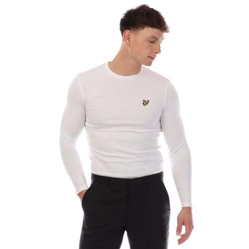 Lyle & Scott Mens Plain Long-Sleeved T-Shirt
