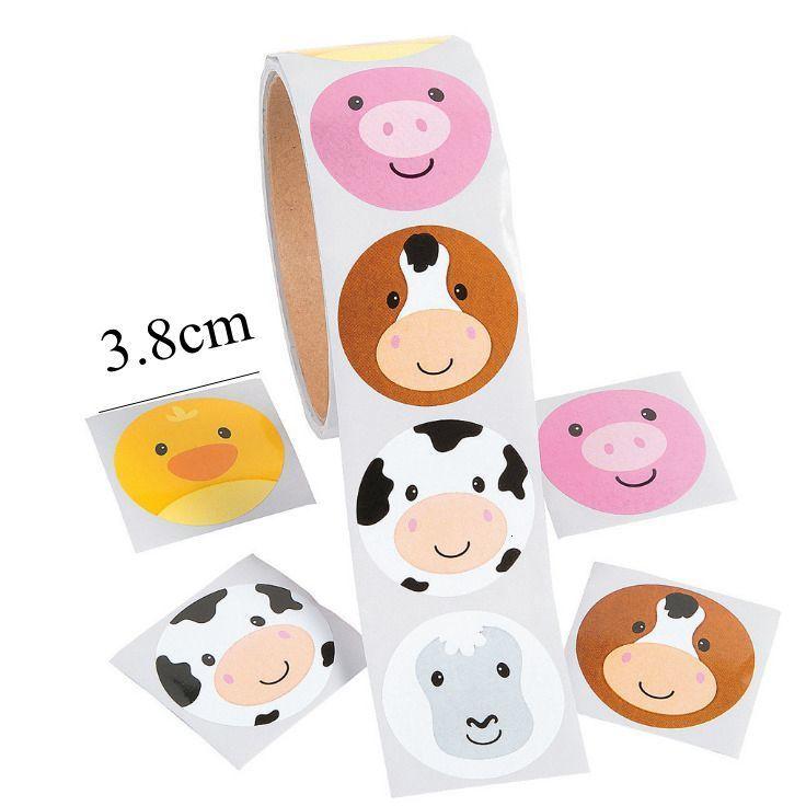 1Set Farm Animal Candy Bags Carton Cow/Pig/Sheep Cake Wrappers for Kids DIY Farm Animals Themed Happy Birthday Party Decorations
