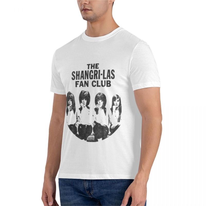 Футболка The Shangri-LasДизайн с фанатским артом гёрл-группы 60-х The Shangri-Las Классическая футболка белые футболки для мальчиков