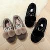 Winter New Indoor Warm Cotton Slippers Women's Bags and Household Thick-soled Non-slip Soft-soled Cotton Shoes Doudou Shoes