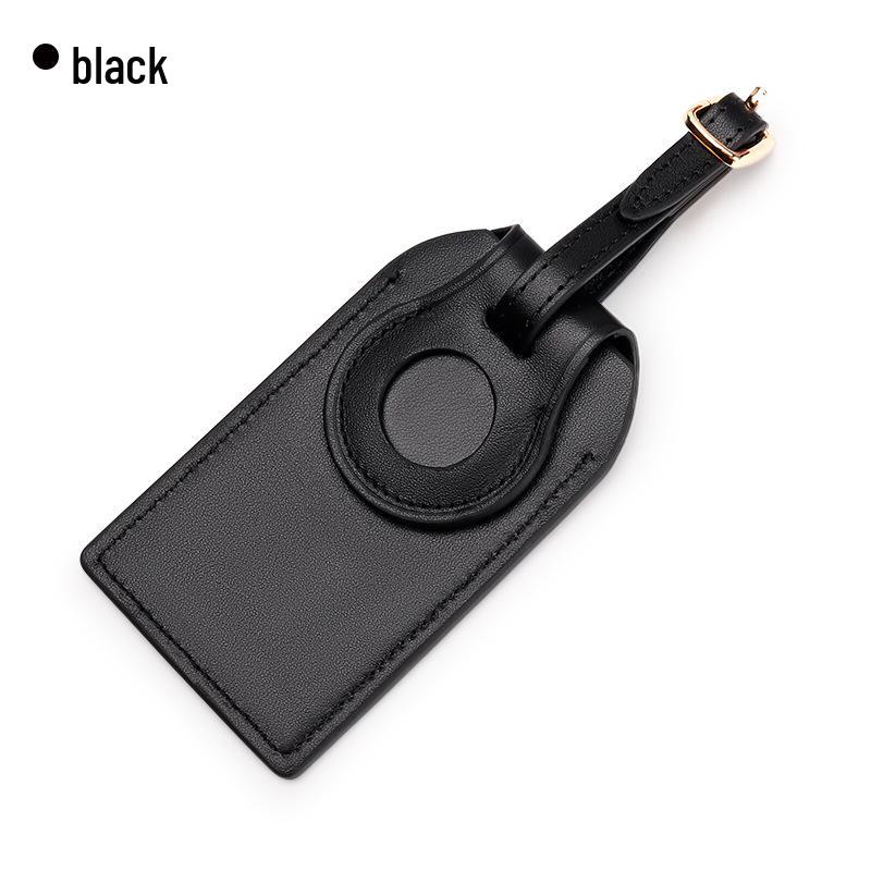 Бирка для багажа из натуральной кожи и трекер Apple AirTag: Идентифицируйте сумки со стилем
