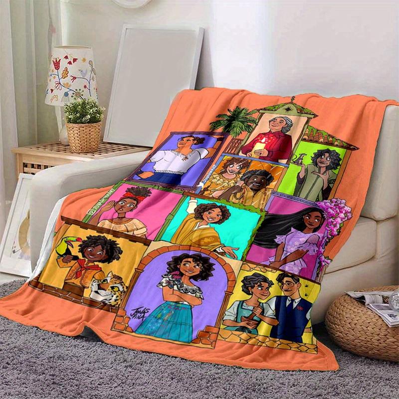 1 шт., Подарок для домашнего декора: Уютное фланелевое одеяло для спальни, гостиной, путешествий, кемпинга, автомобиля