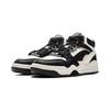 Li Ning Moon White HI Кеды для скейтборда Женские Средняя высота Черно-белые AGCU314-5