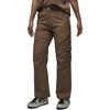 Chicago Logo Solid Color Zipper Straight Leg Comfortable Work Pants Women Pants Dark-Brown FV7099223