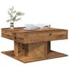 VidaXL Coffee Table Old Wood 55x55x30 Cm Engineered Wood, Side Table, Living Room Table, Side Table, End Table 856632