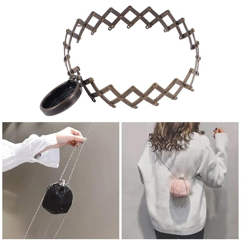 Раскладной кошелек-клатч с застежкой-клипсой, аксессуары, пенал, кошелек-цилиндр для монет, вечерний клатч с петлями, выдвижной