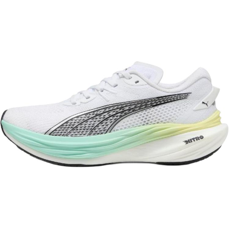 Puma Deviate Nitro 3 Белый/Мятный Меланж Женские Кроссовки 309708-20