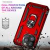 Shockproof Armor Bumper Case For iPhone 15 14 Plus 13 12 11 Pro XR XS Max X 7 8 6 SE Finger Holder Magnetic Metal Ring Cover