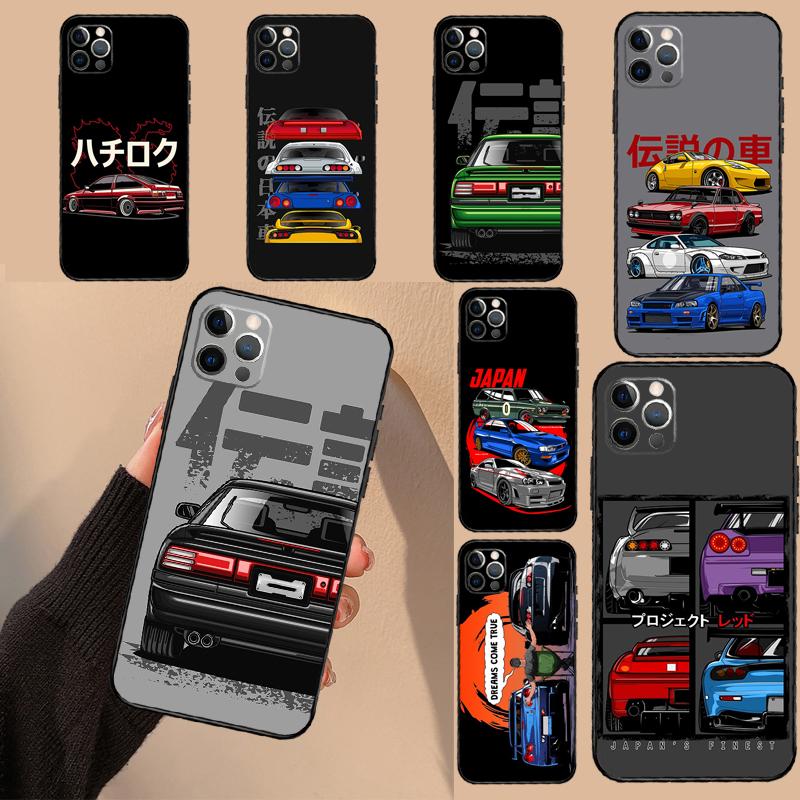 Япония JDM Спортивный Автомобиль Комикс Для Honor Magic 8 7 6 5 Lite Чехол Для Honor 200 400 Pro 50 70 90 X8c X8b X9a X9b X9c Win RT